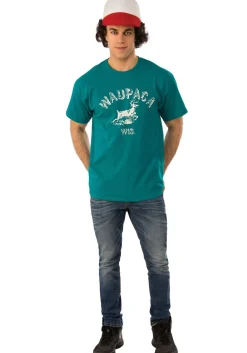 New Rubies Costume Adult Stranger Things Dustin Waupaca Shirt Tv / Movie Costumes