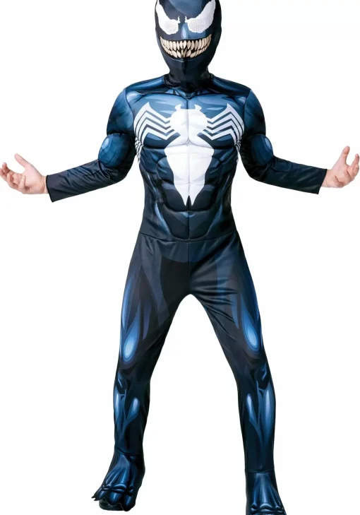 Shop Rubies Costume Boy's Marvel Deluxe Venom Costume Superhero Costumes