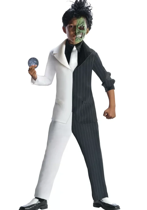 New Rubies Costume Boys Two-Face Costume Superhero Costumes