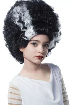 Hot Rubies Costume Child/Adult Bride Of Frankenstein Wig Scary Costumes