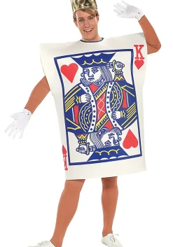 Hot Rubies Costume King Of Hearts Card Costume Storybook & Fairytale Costumes