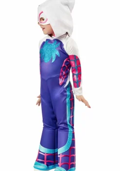 Fashion Rubies Costume Marvel Deluxe Ghost Spider Costume For Toddlers Superhero Costumes