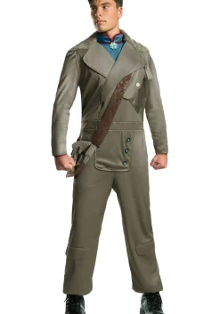 Discount Rubies Costume Steve Trevor Deluxe Men's Costume Superhero Costumes
