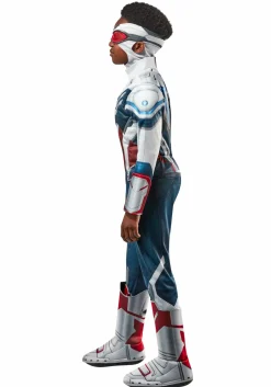 Cheap Rubies Costume The Falcon And Winter Soldier Deluxe Kid's Captain America Costume Superhero Costumes