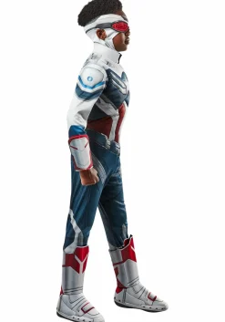 Cheap Rubies Costume The Falcon And Winter Soldier Deluxe Kid's Captain America Costume Superhero Costumes